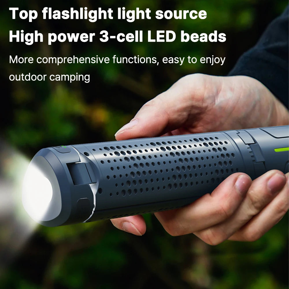 Rechargeable Outdoor Portable Hiking Camping Fishing Flashlight Telescoping Camping Lantern Telescopic Camping Light