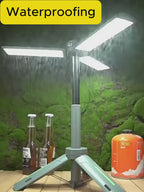 Rechargeable Outdoor Portable Hiking Camping Fishing Flashlight Telescoping Camping Lantern Telescopic Camping Light