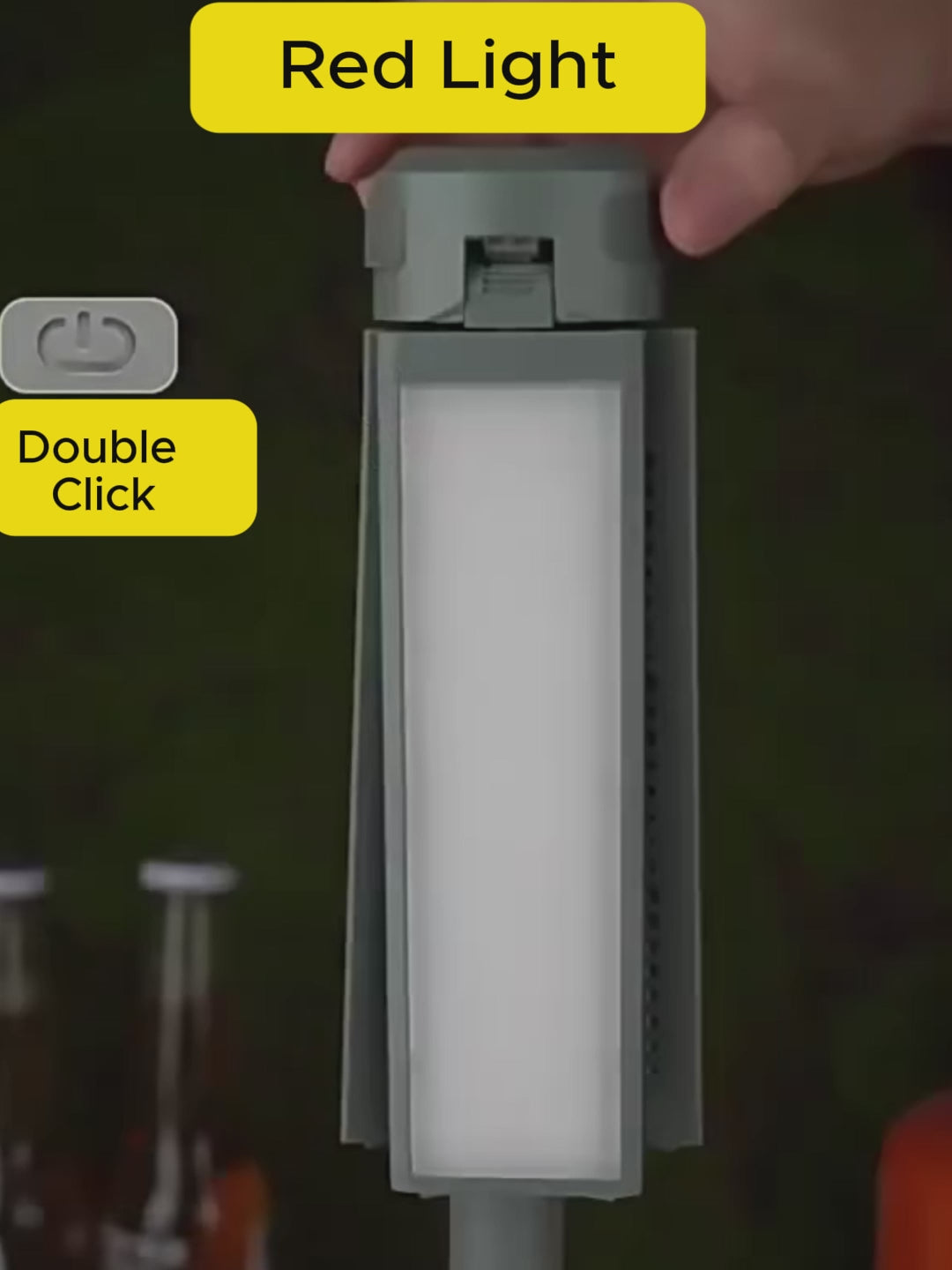 Rechargeable Outdoor Portable Hiking Camping Fishing Flashlight Telescoping Camping Lantern Telescopic Camping Light